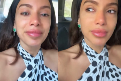 Anitta chora ao ver 'Equilivrium II' pela primeira vez