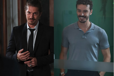 Caio Paduan e Gabriel Stauffer celebram trabalho em novela vertical