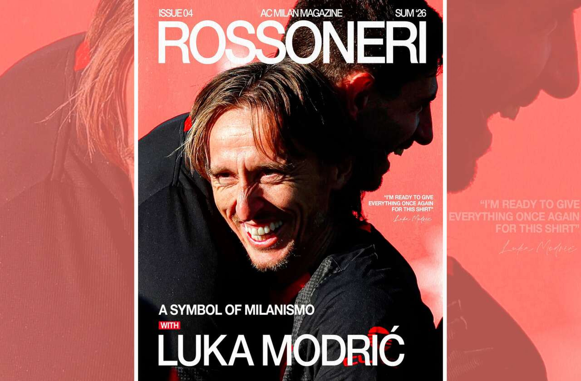 Modric renova contrato com o Milan por mais uma temporada