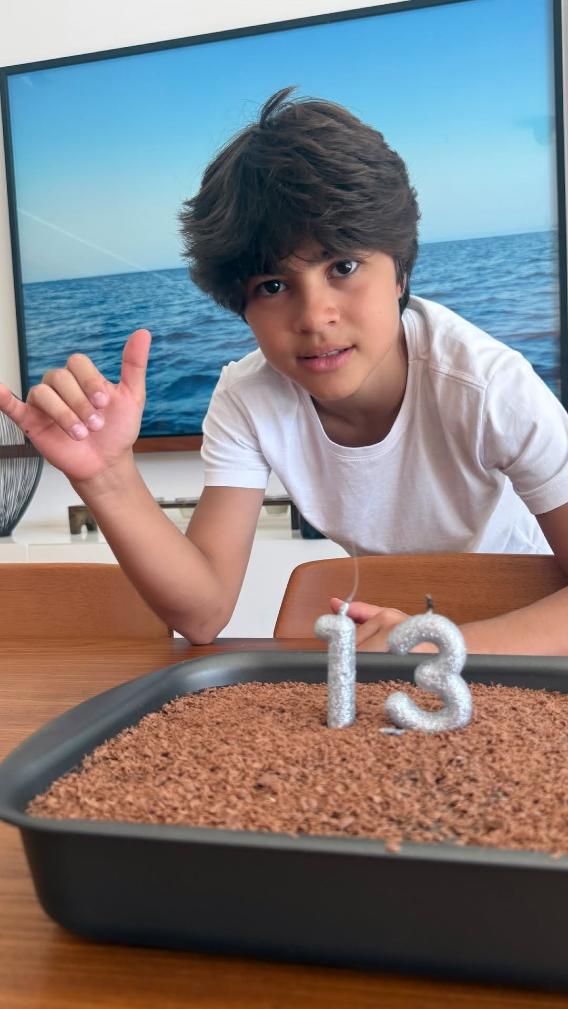 Filho de Juliana Paes completa 13 anos e ganha bolo feito pela atriz -  Reprodução/Instagram