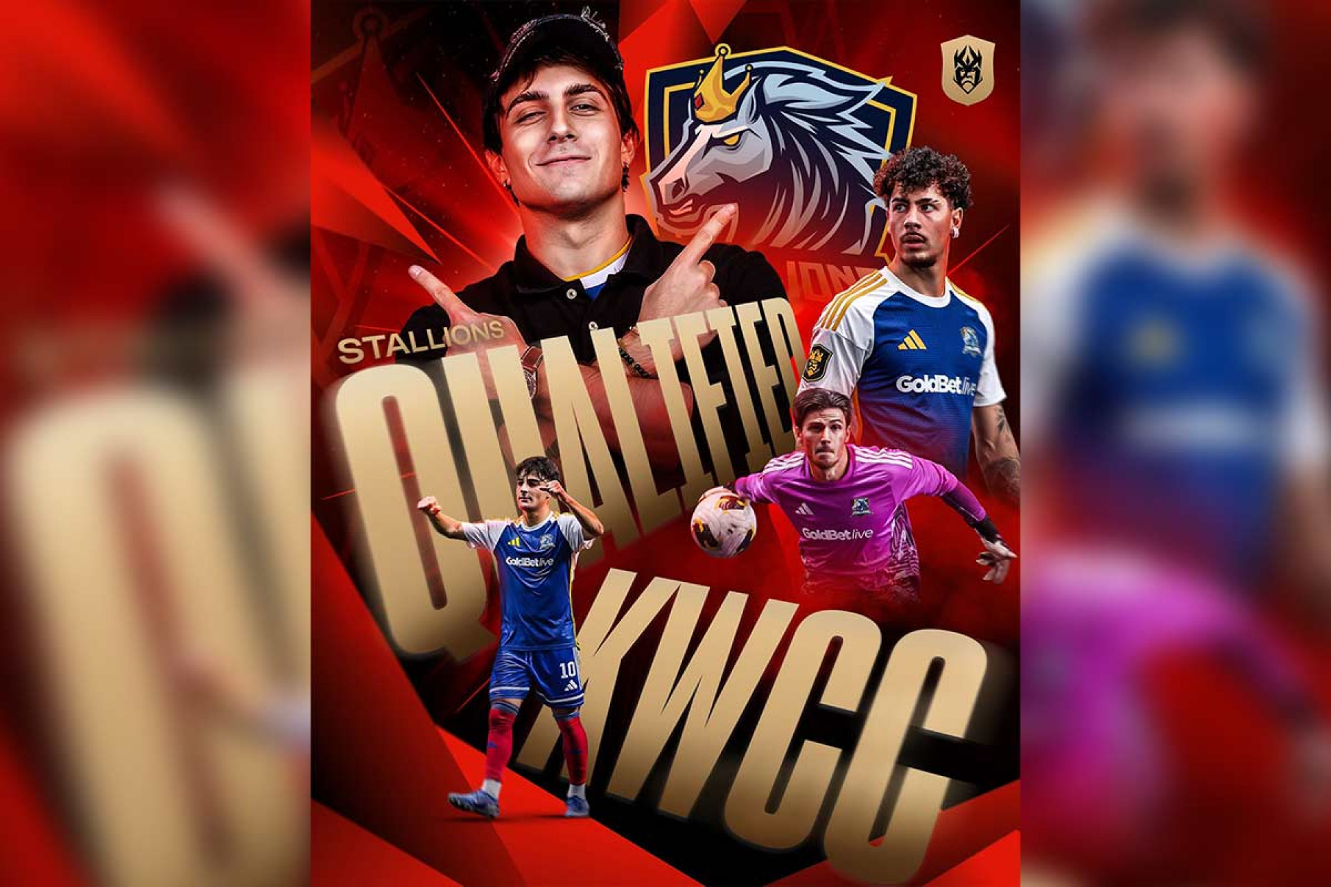 Blur projeta maior jogo da hist&oacute;ria do Stallions contra o Desimpain na Kings League