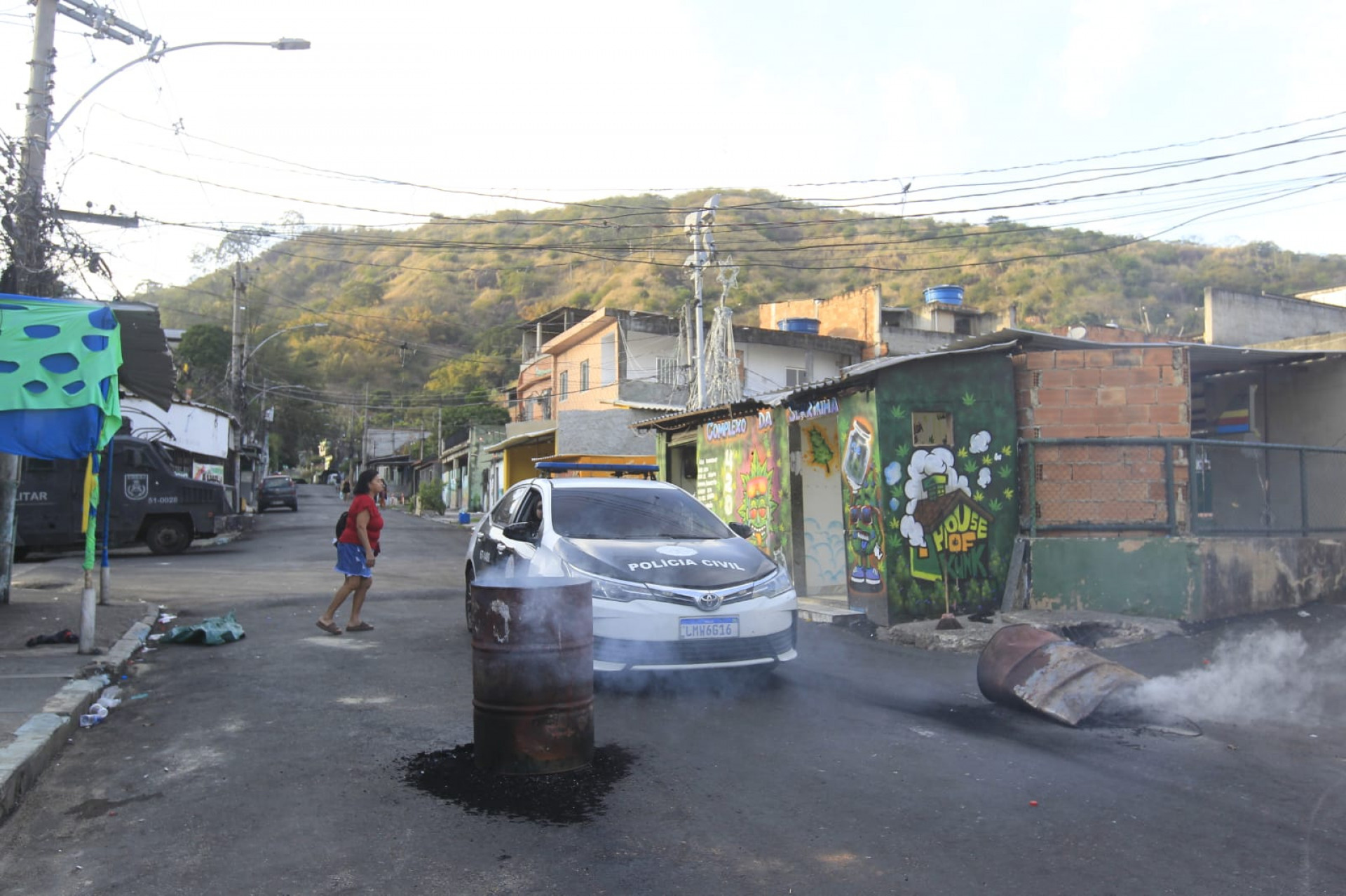 Polícias Civil e Militar atuam no Complexo da Serrinha, em Madureira - Reginaldo Pimenta/Agência O DIA