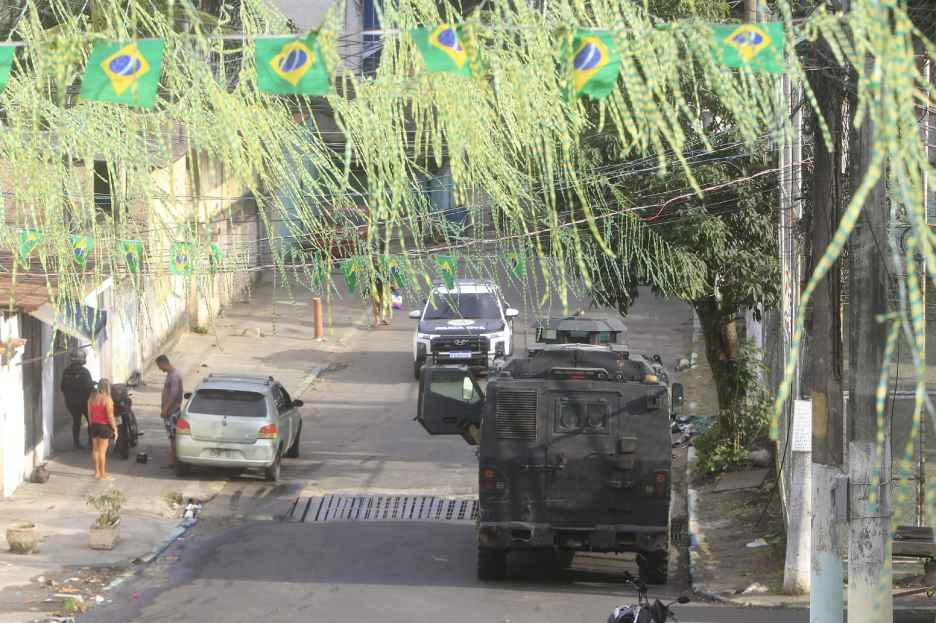 Polícias Civil e Militar atuam no Complexo da Serrinha, em Madureira - Reginaldo Pimenta/Agência O DIA