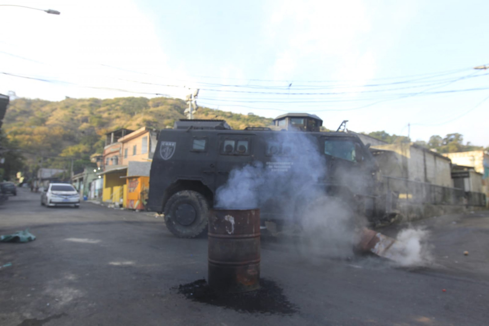 Polícias Civil e Militar atuam no Complexo da Serrinha, em Madureira - Reginaldo Pimenta/Agência O DIA
