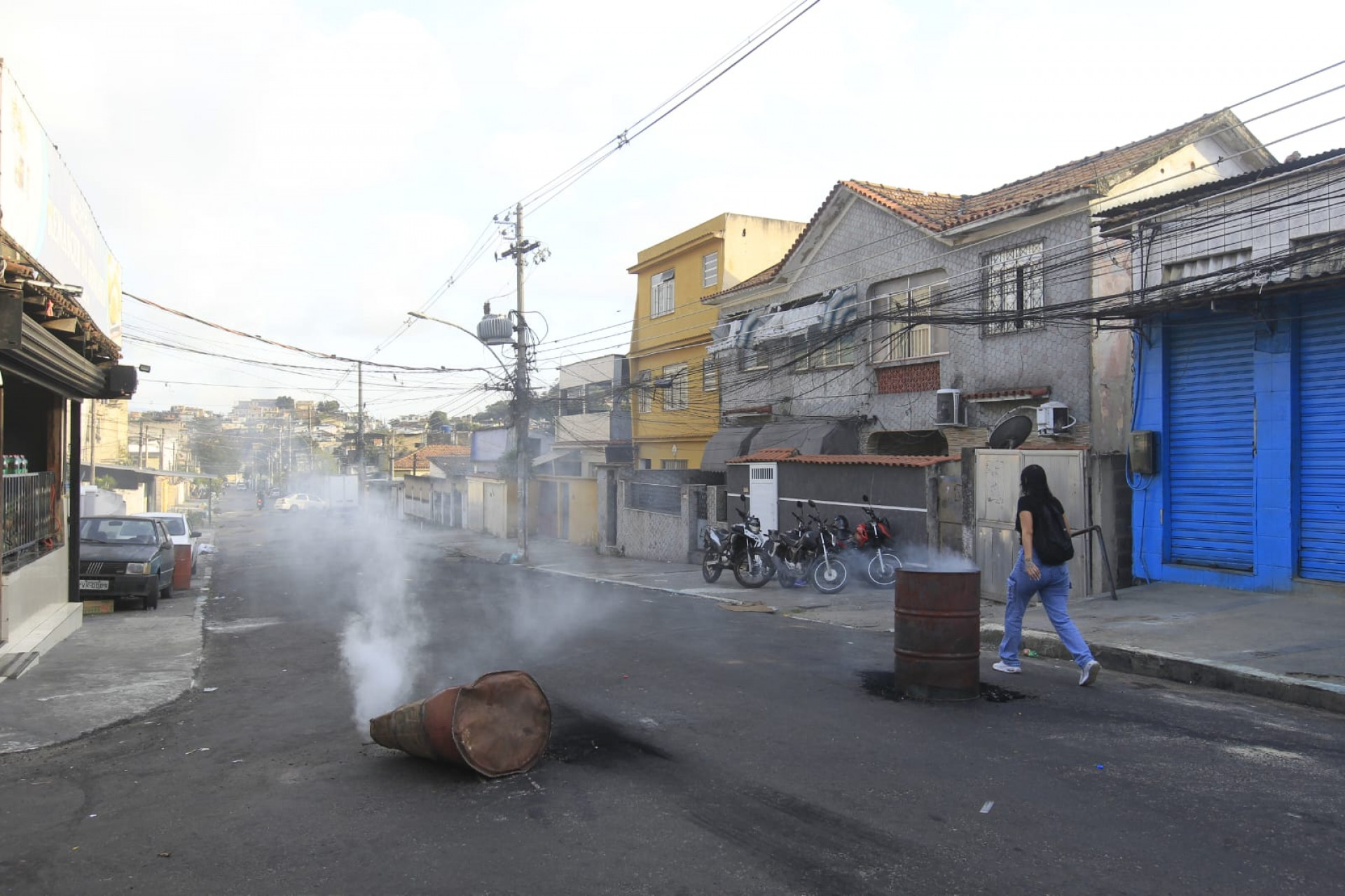 Polícias Civil e Militar atuam no Complexo da Serrinha, em Madureira - Reginaldo Pimenta/Agência O DIA