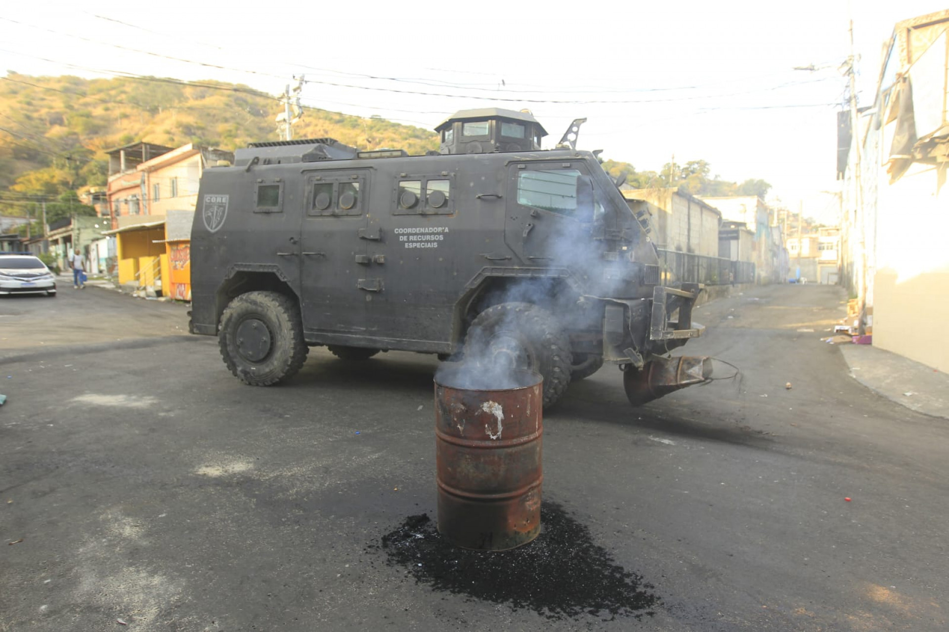 Polícias Civil e Militar atuam no Complexo da Serrinha, em Madureira - Reginaldo Pimenta/Agência O DIA