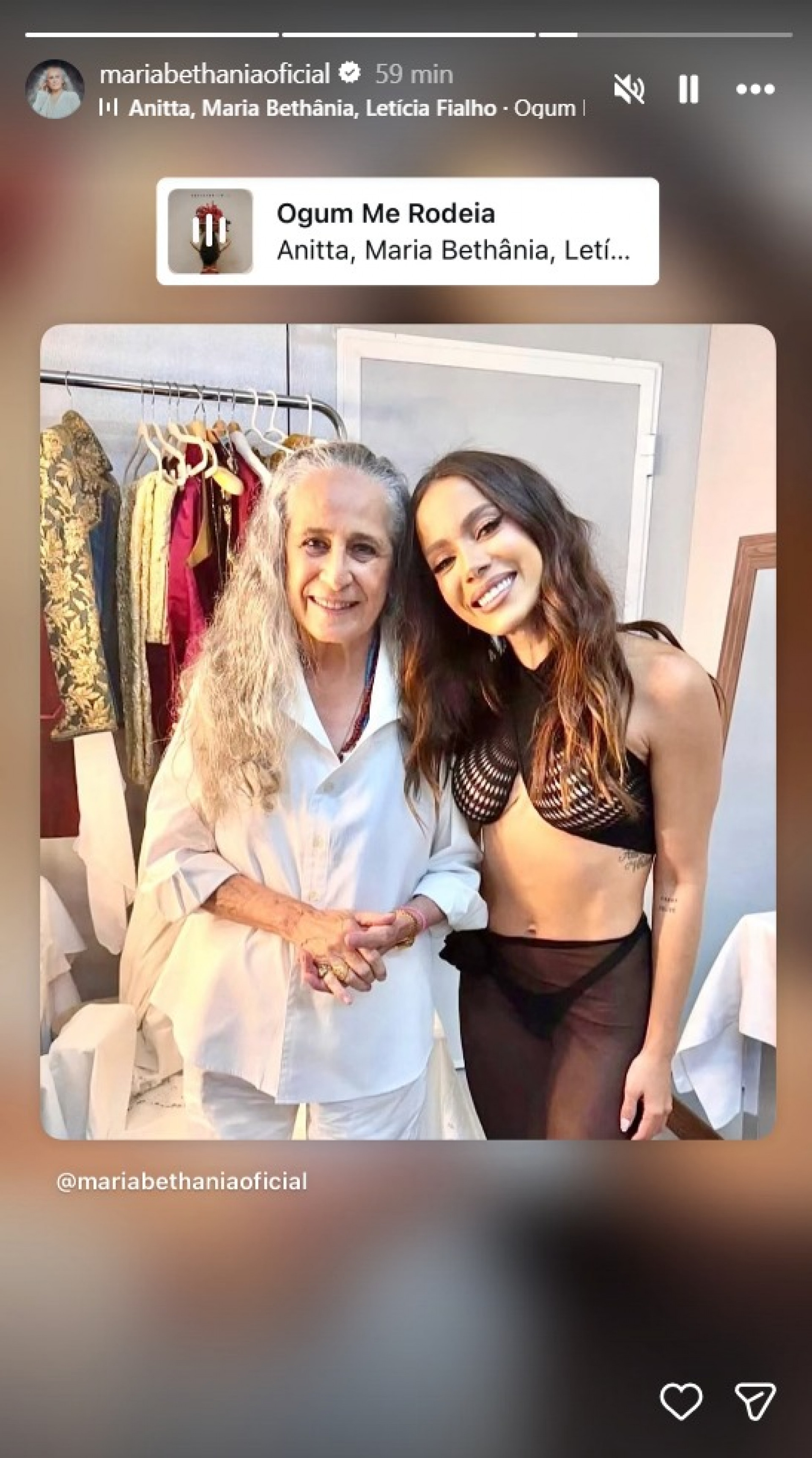 O lançamento de 'Equilibrium II', novo álbum de Anitta, tirou elogios de diversos famosos nas redes sociais  - Reprodução / Instagram