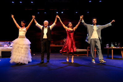Antonio Fagundes e Christiane Torloni recebem famosos em estreia no Rio