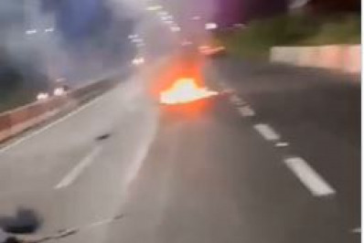 Acidente deixa um morto e dois feridos na Via Light