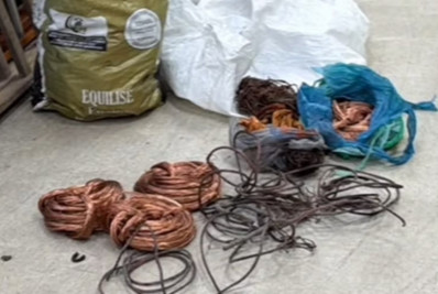 Polícia Civil apreende carga de cobre furtado e prende dois suspeitos em operação no Rio