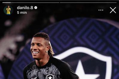 Torcedores do Botafogo se dividem sobre publicação de Danilo