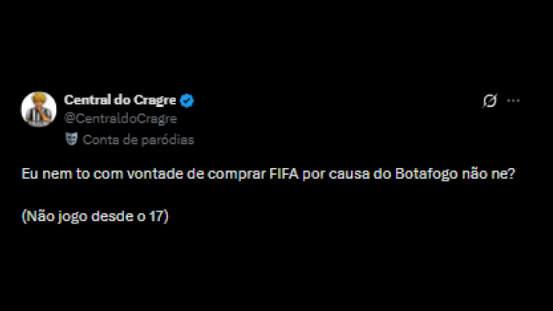 Usuários celebram a volta dos times brasileiros no EA FC 27 - Reprodução/X @CentraldoCraque