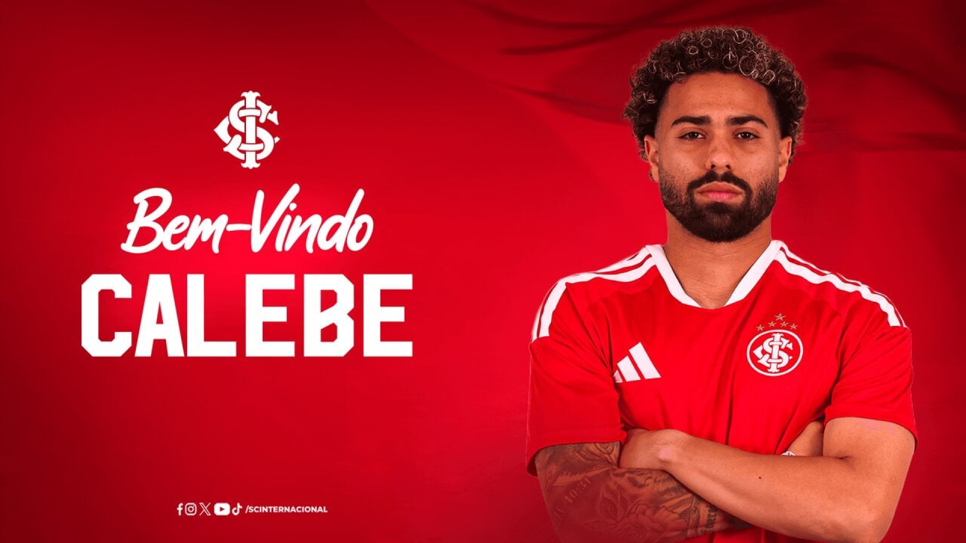 Internacional anuncia contrata&ccedil;&atilde;o de Calebe