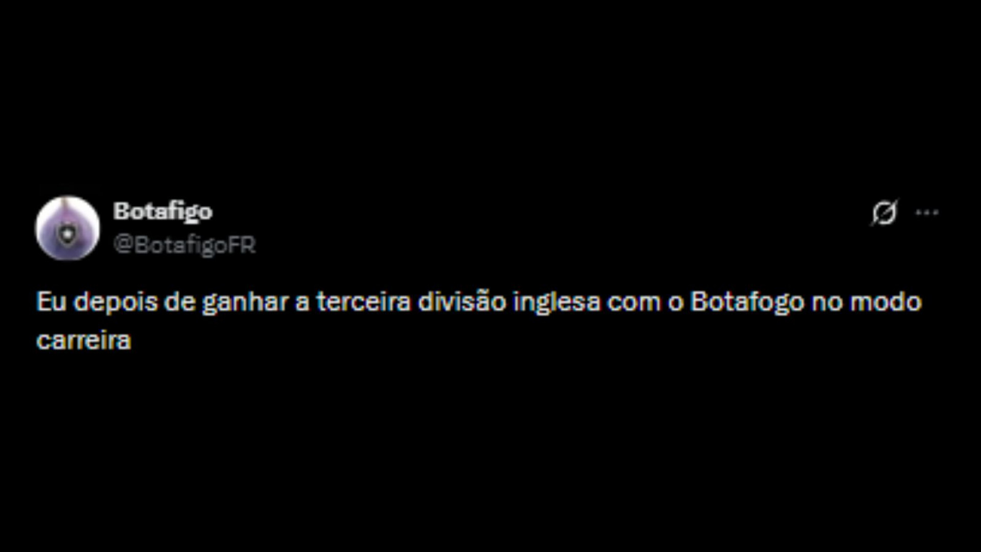Usuários celebram a volta dos times brasileiros no EA FC 27 - Reprodução/X @BotafigoFR