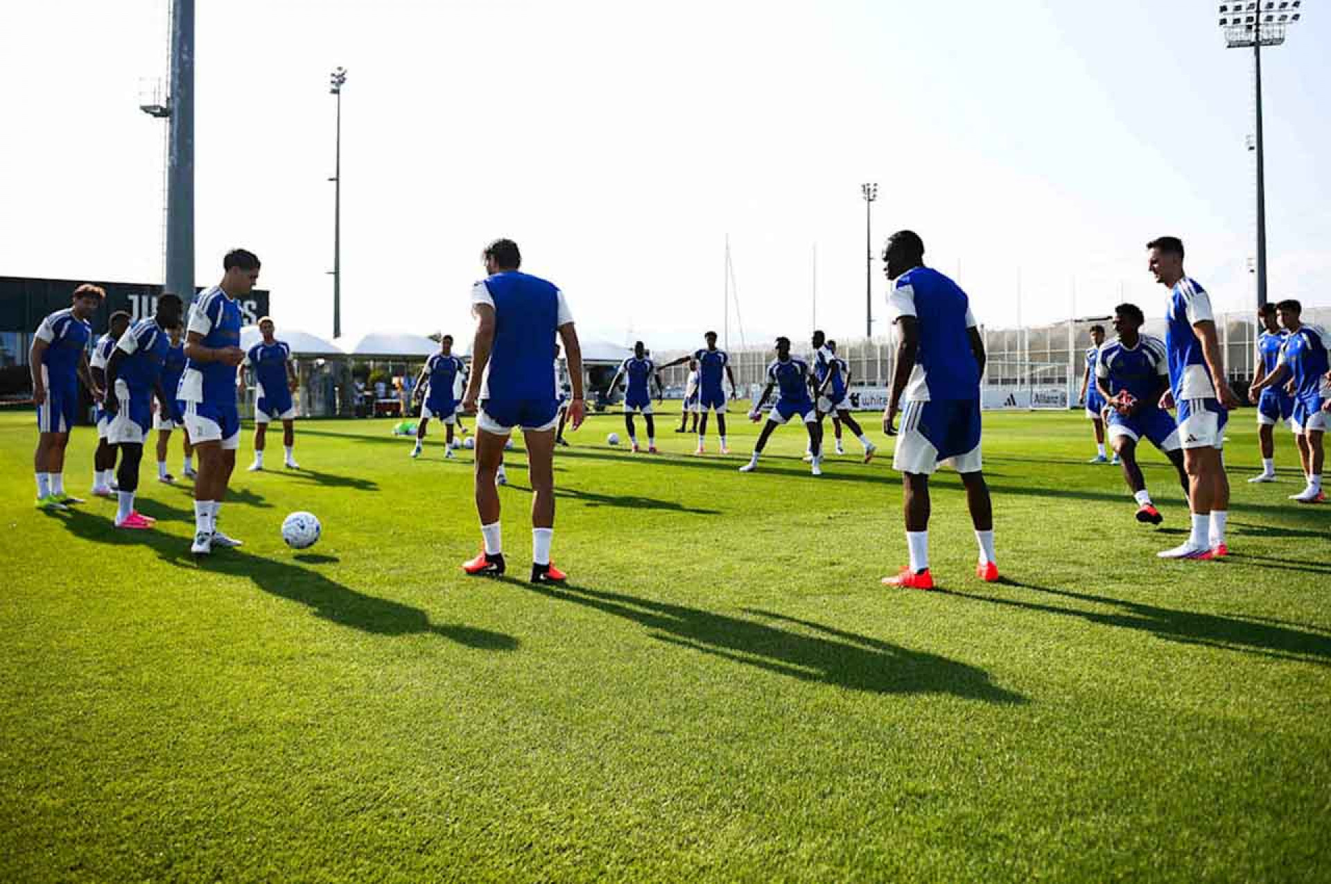 Treino da Juventus - Divulga&ccedil;&atilde;o