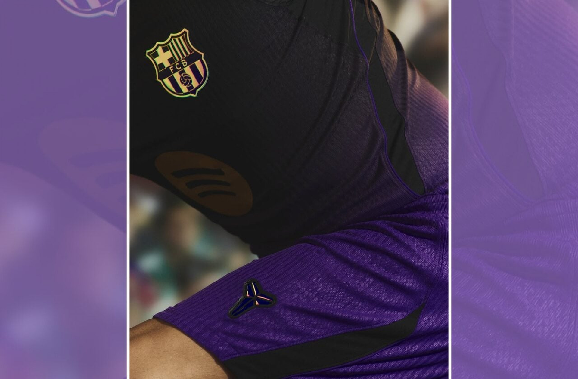 Barcelona lan&ccedil;a nova camisa reserva inspirada em Kobe Bryant