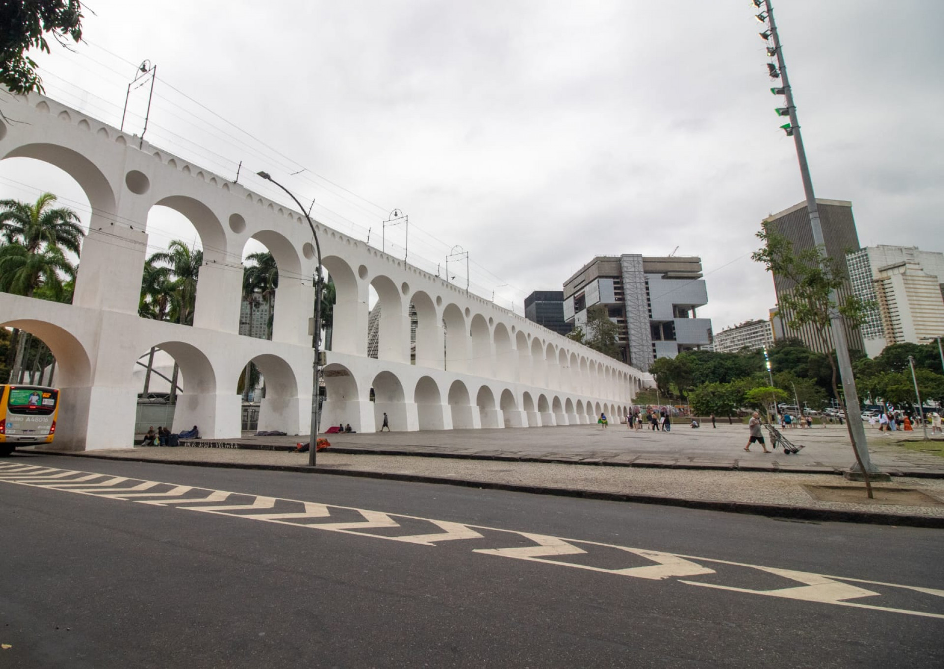 Com a revitalização, Arcos da Lapa atraem cada vez mais turistas - Érica Martin / Agência O Dia