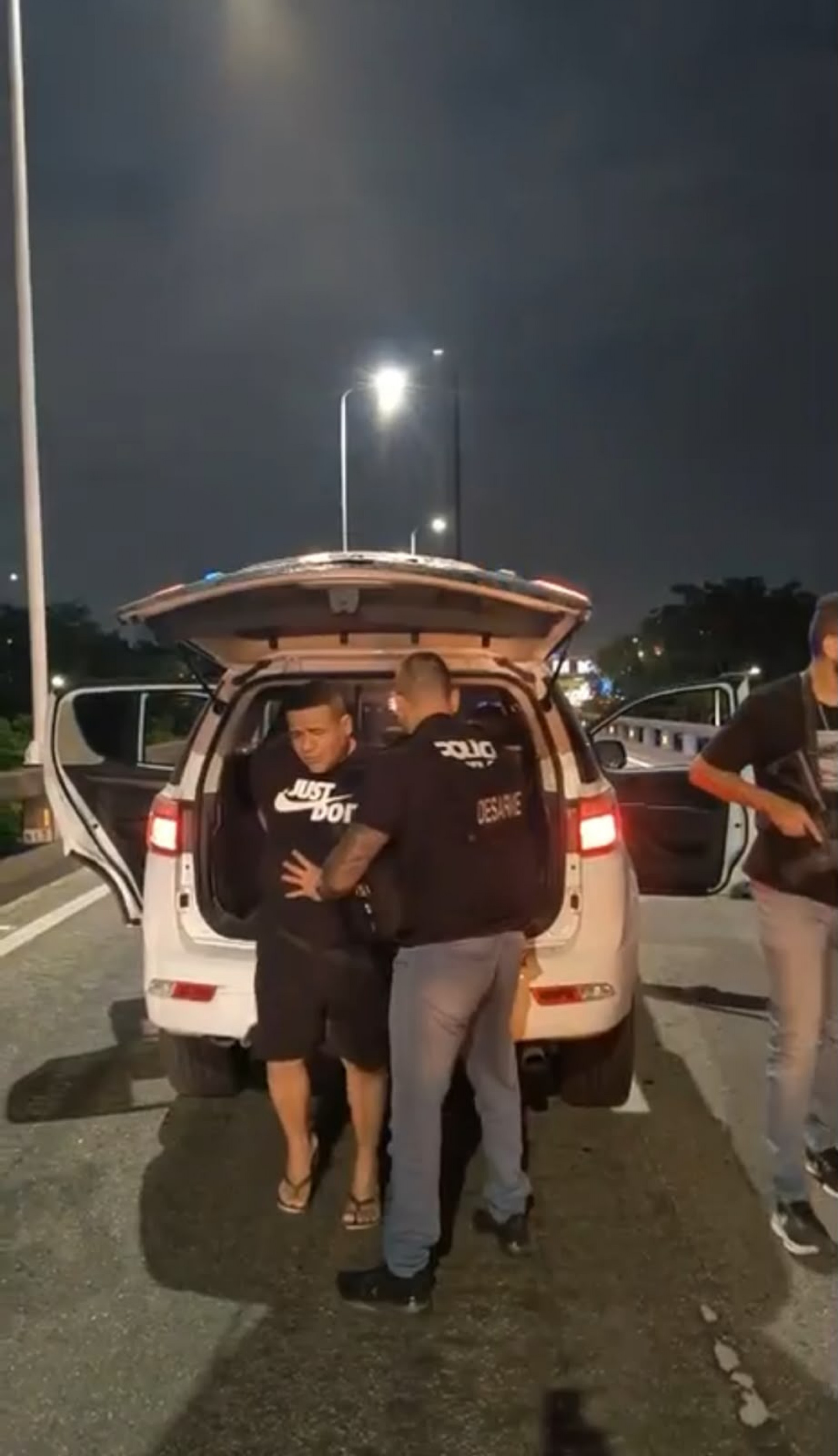 Pris&atilde;o aconteceu na Ponte Rio-Niter&oacute;i