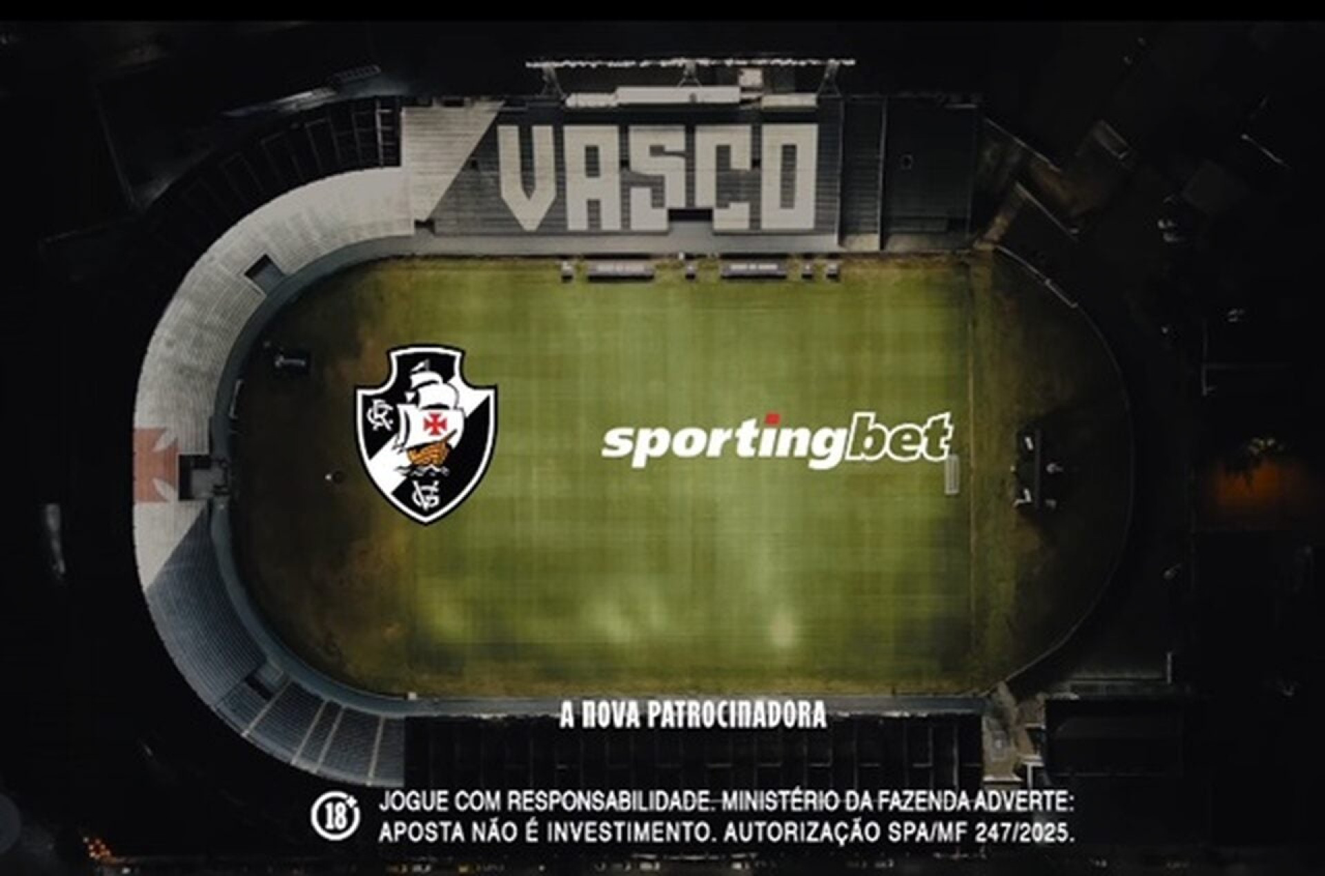 Vasco fecha acordo e apresenta novo patrocinador m&aacute;ster