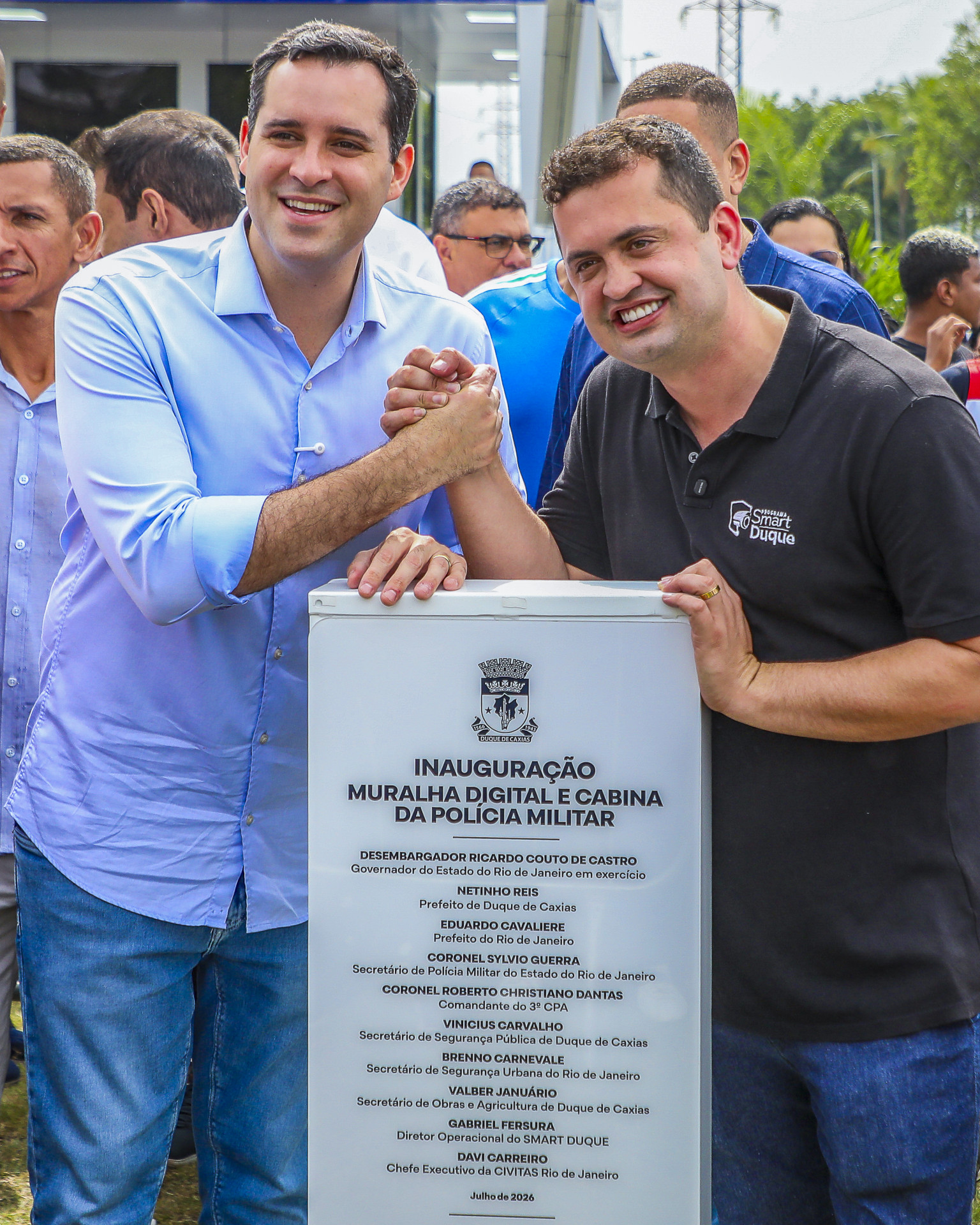 Prefeituras do Rio e Caxias assinam parceria entre Civitas e Smart Duque  - Rafael Catarcione/ Prefeitura do Rio