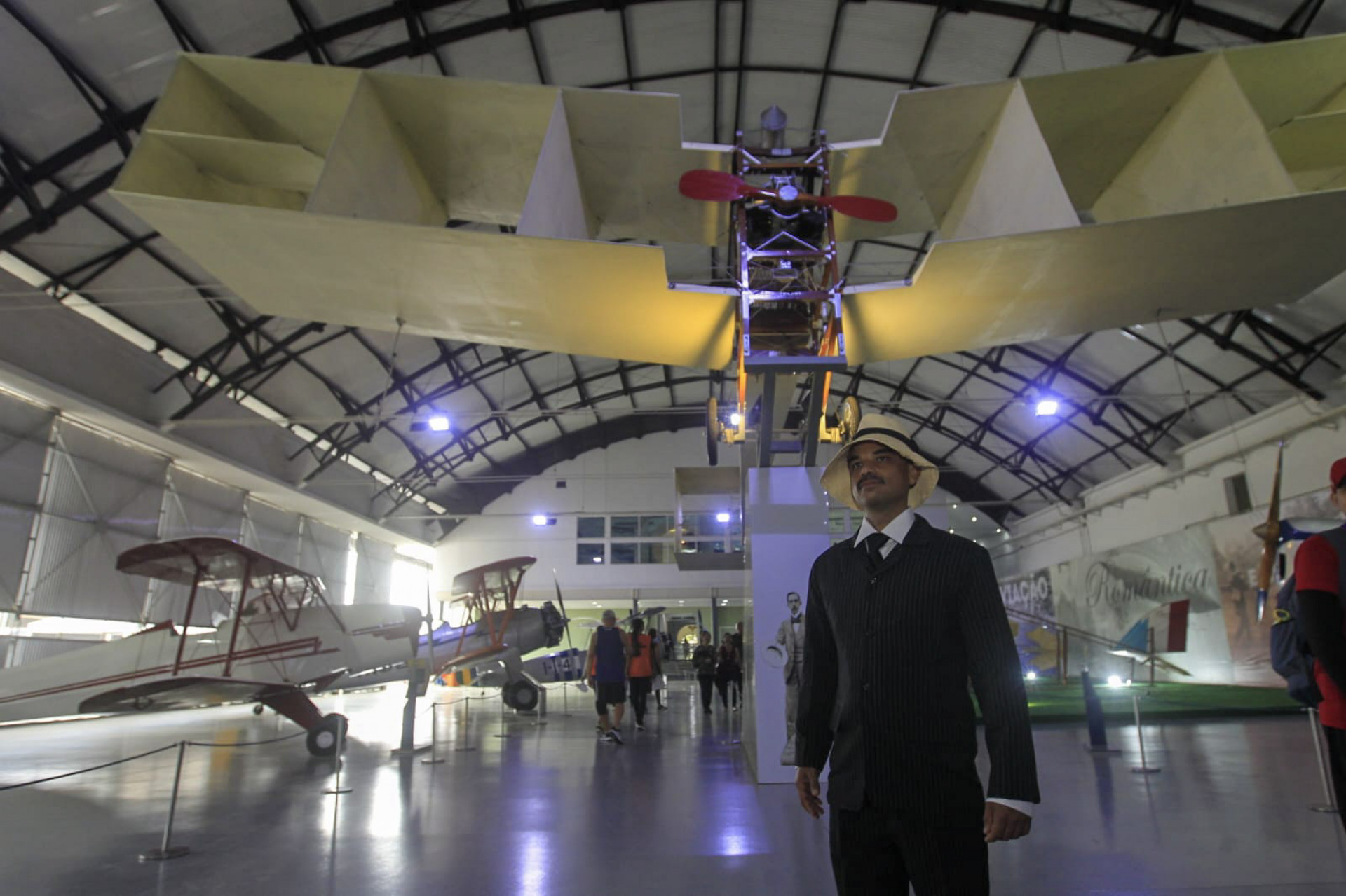 Aniversário de Santos Dumont tem programação recheada de atrações no Musal - Reginaldo Pimenta / Agência O DIA