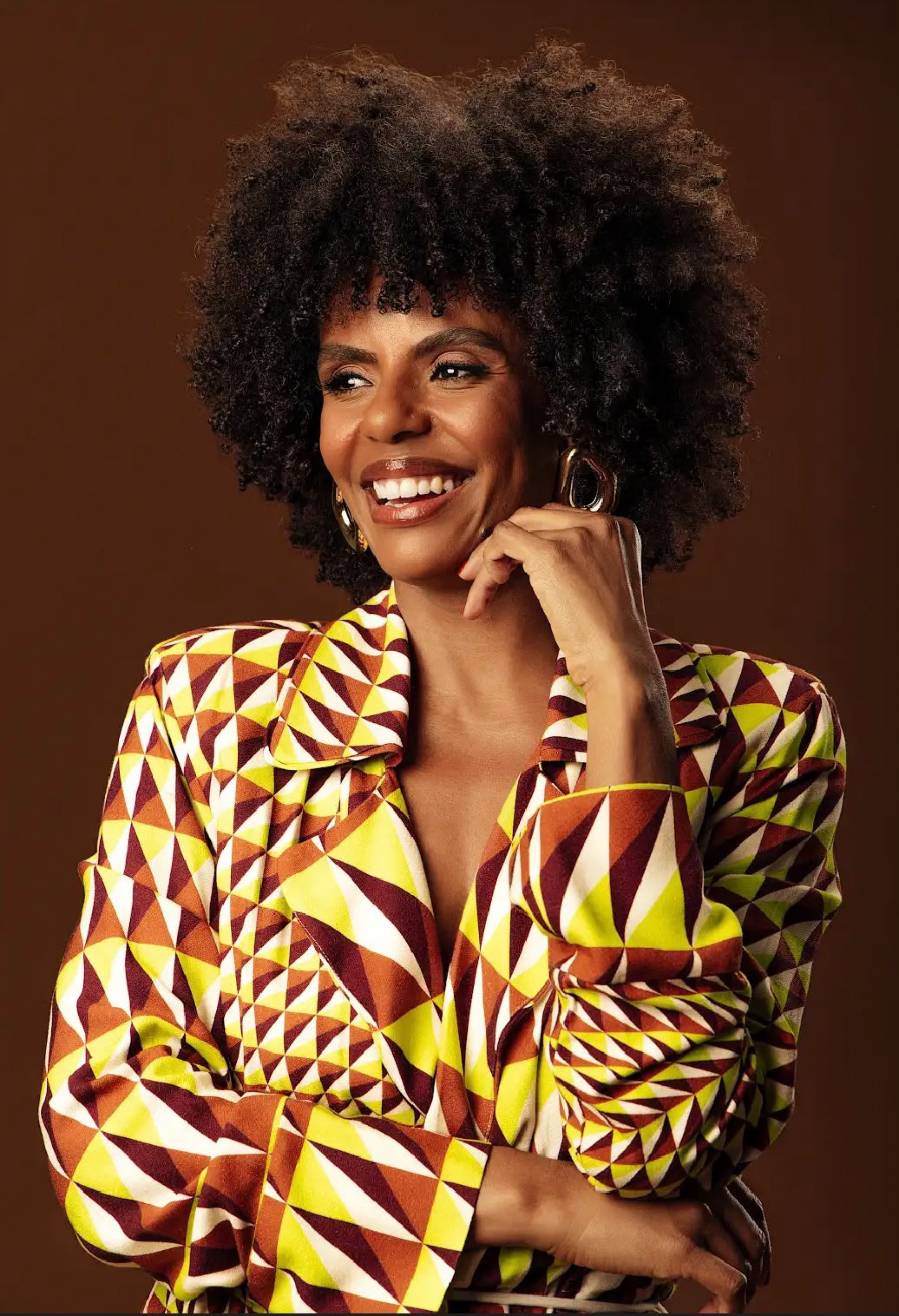 Cynthia Martins: Jornalista e apresentadora, âncora da Band TV e Band News - Foto: Reprodução/ Duda Portella
