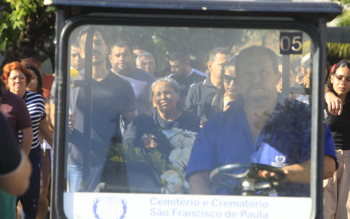 Velório de João José da Silva, morto após ser atingido por tiro após confronto na Chácara do Céu. - Reginaldo Pimenta/Agência O DIA