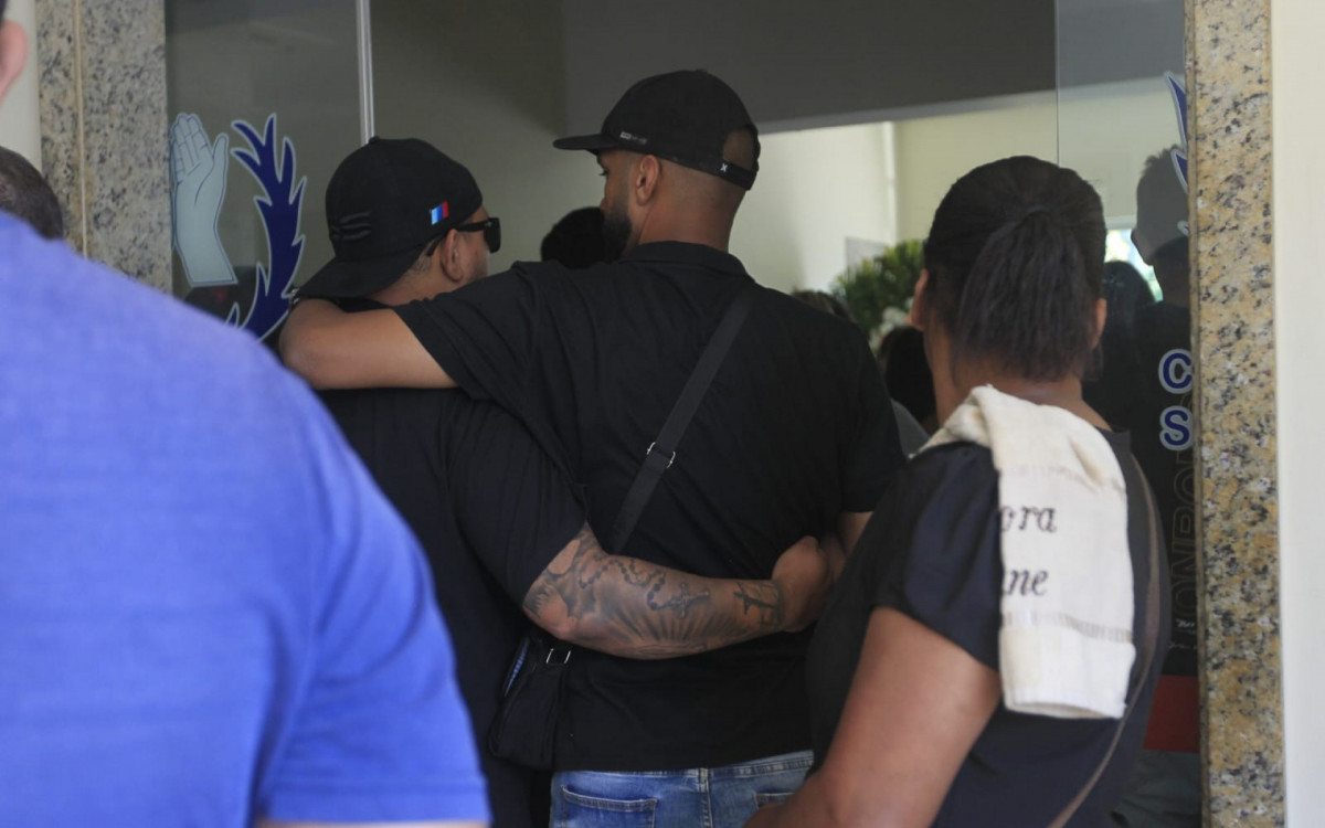 Velório de João José da Silva, morto após ser atingido por tiro após confronto na Chácara do Céu. - Reginaldo Pimenta/Agência O DIA