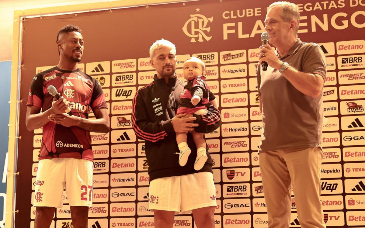 Bruno Henrique, Arrascaeta e Bap