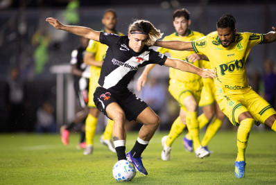 Vasco sai atrás, busca empate com o Mirassol, mas segue no Z-4