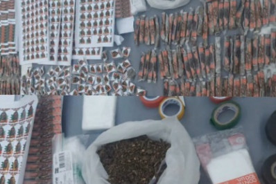 Denúncia leva PM a laboratório do tráfico e grande carga de drogas é apreendida em Casimiro