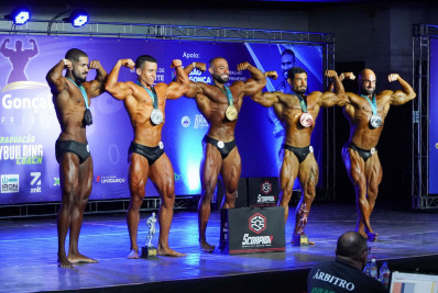 Gonçalenses brilham em campeonato de fisiculturismo