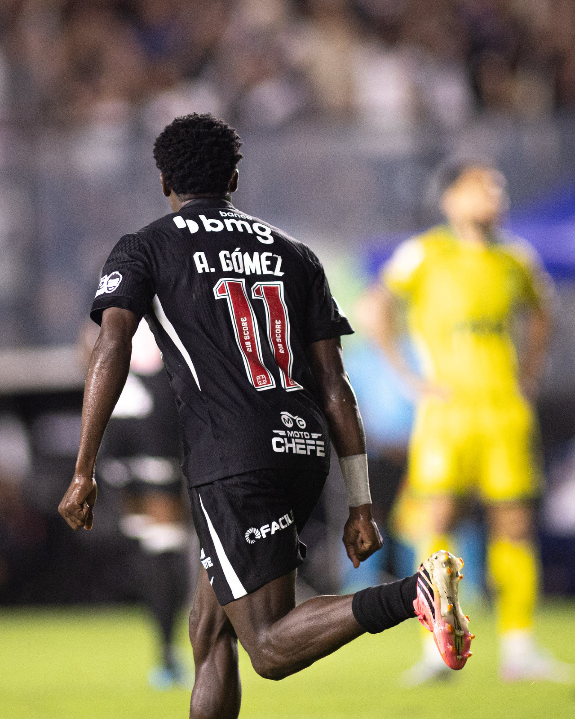 Andr&eacute;s G&oacute;mez fez o gol do Vasco na partida - Matheus Lima/Vasco