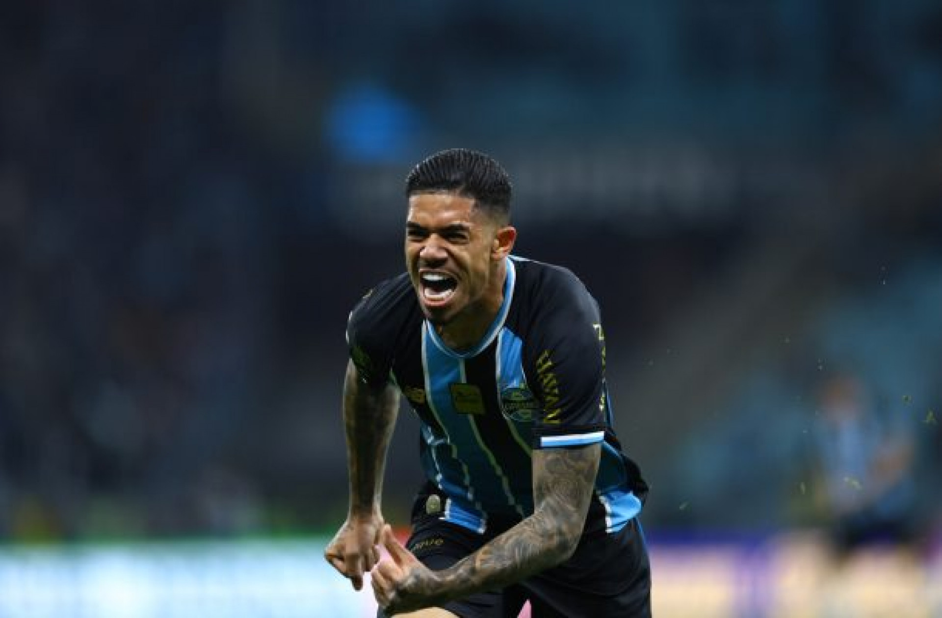 Diego Caito celebra gol em estreia e cobra efetividade ao Gr&ecirc;mio