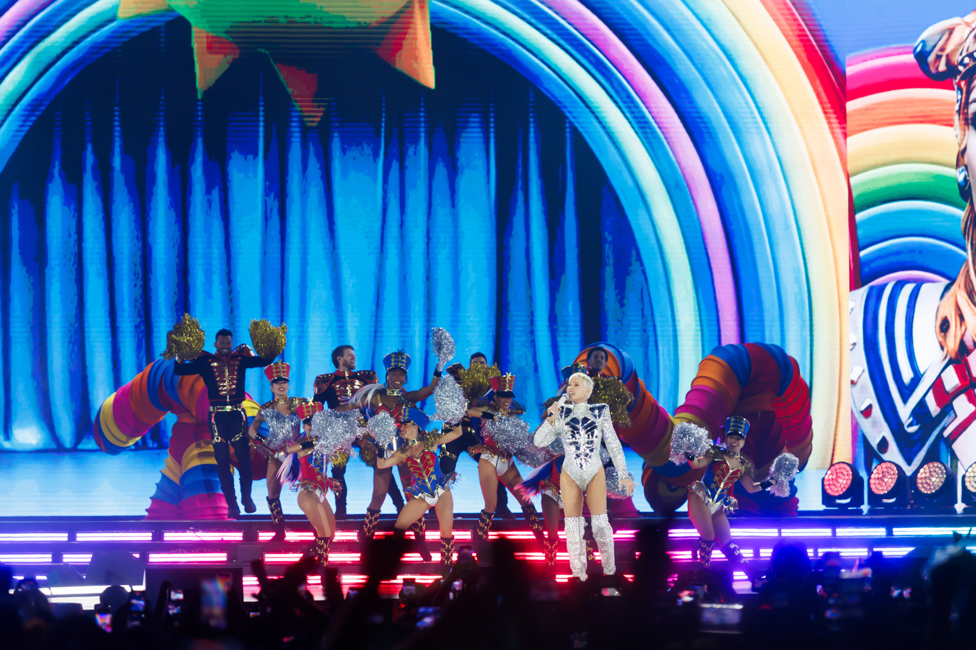 Xuxa no primeiro show de despedida em São Paulo - Patrícia Devoraes /Brazil News