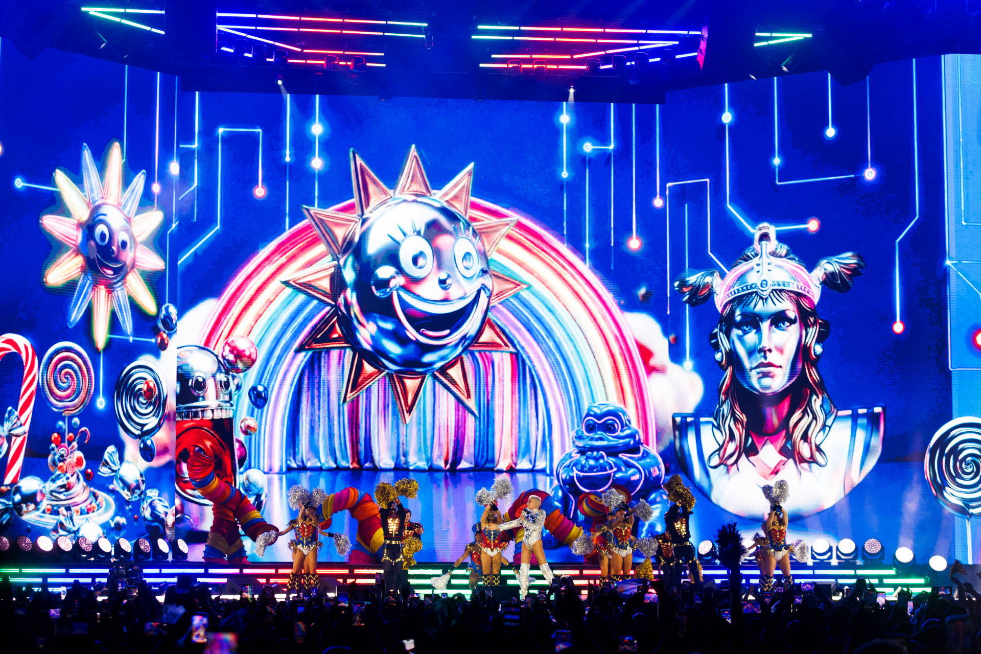Xuxa no primeiro show de despedida em São Paulo - Patrícia Devoraes /Brazil News