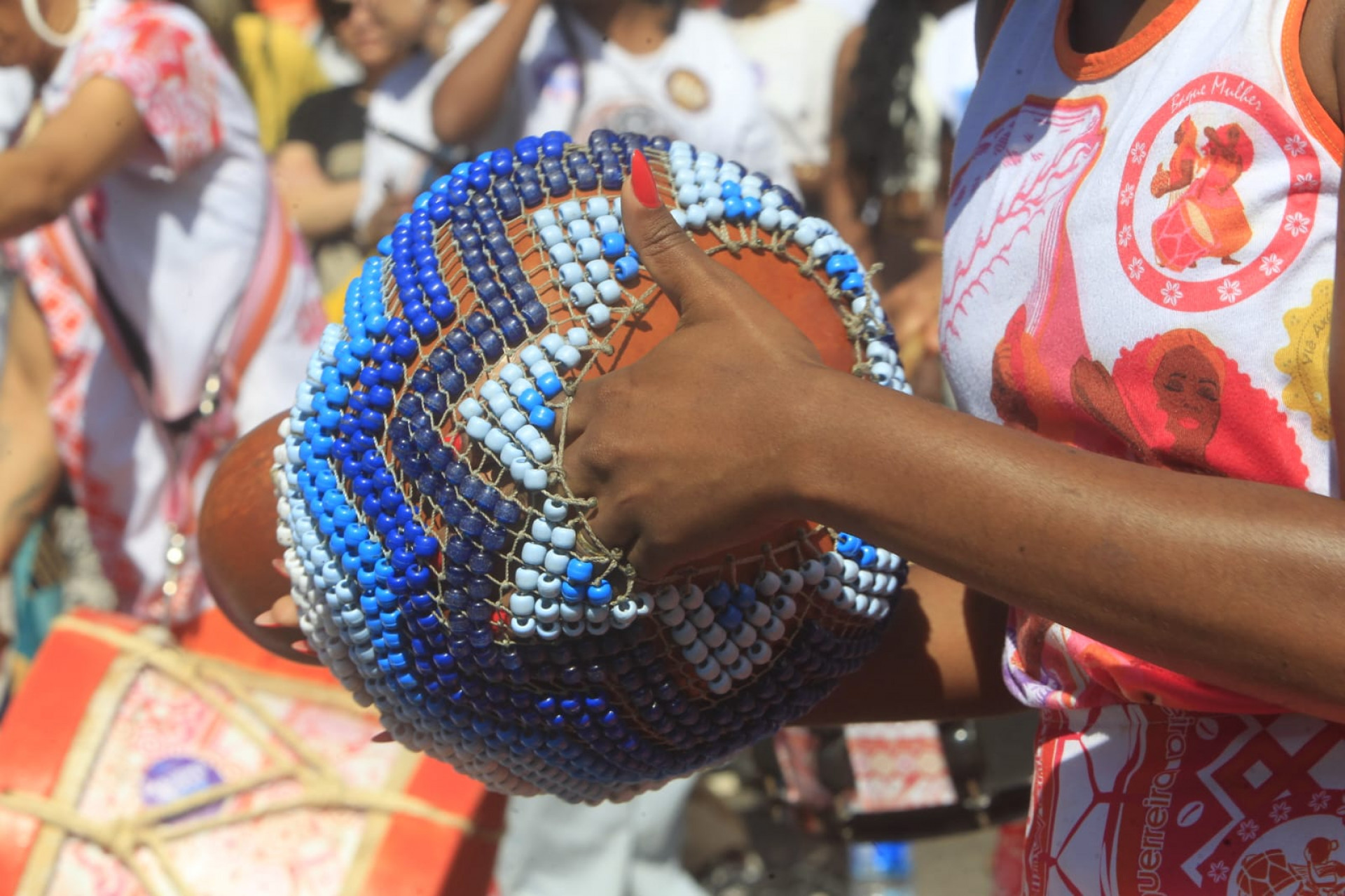 Marcha das Mulheres Negras reúne centenas em Copacabana - Reginaldo Pimenta / Agência O DIA