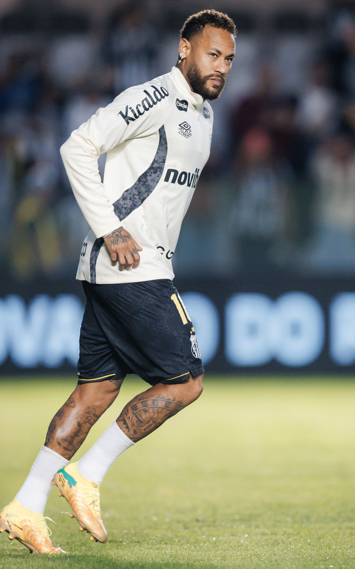 Neymar em campo pelo Santos - Raul Baretta/ Santos FC.