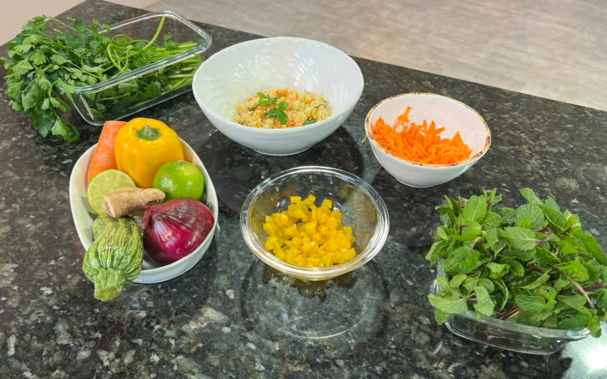 Colorido, leve e delicioso: uma receita para deixar a refeição ainda mais especial.