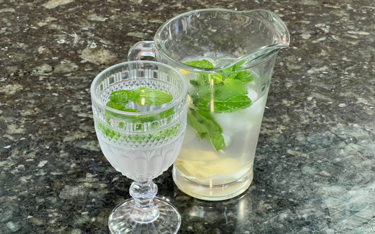 Uma bebida leve e refrescante para ajudar na hidratação ao longo do dia