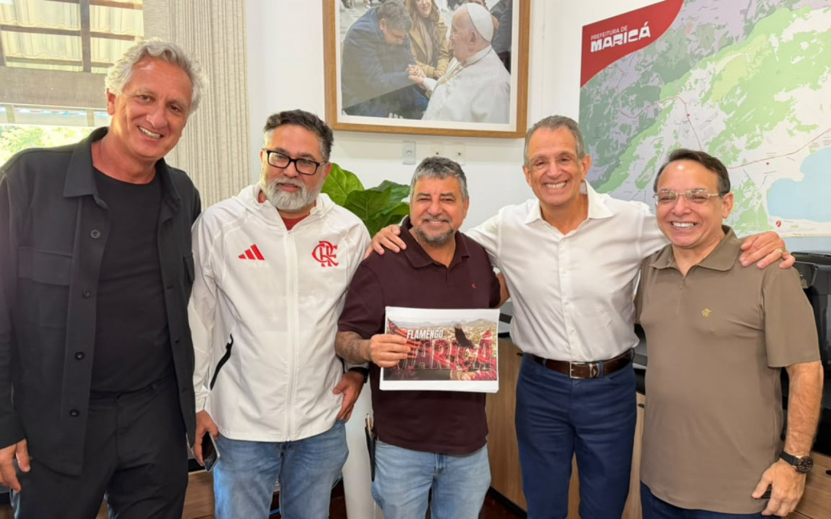 Conversas entre o Flamengo e a prefeitura de Maricá