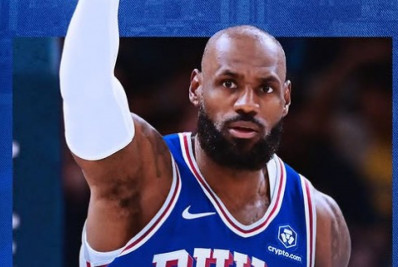 76ers oficializam LeBron James e mostram euforia por novo título