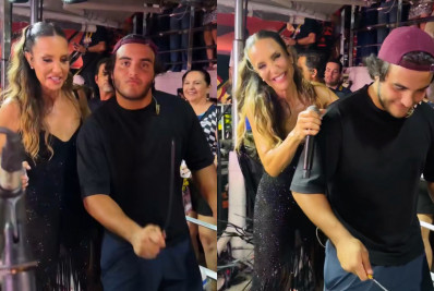Vídeo! Ivete Sangalo exalta filho durante apresentação: 'Cria'