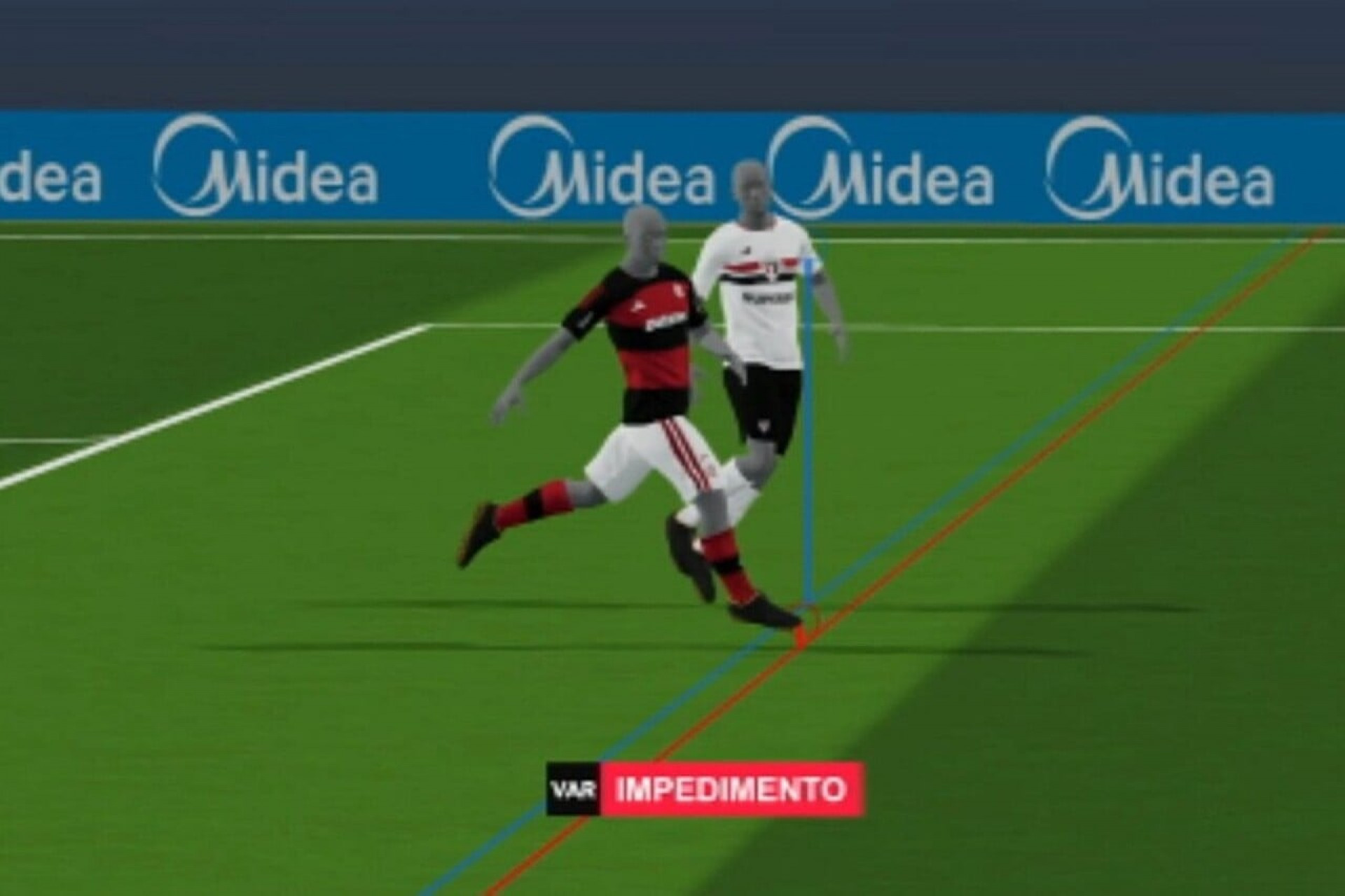 CBF exalta tempo m&eacute;dio de checagem na estreia do semiautom&aacute;tico