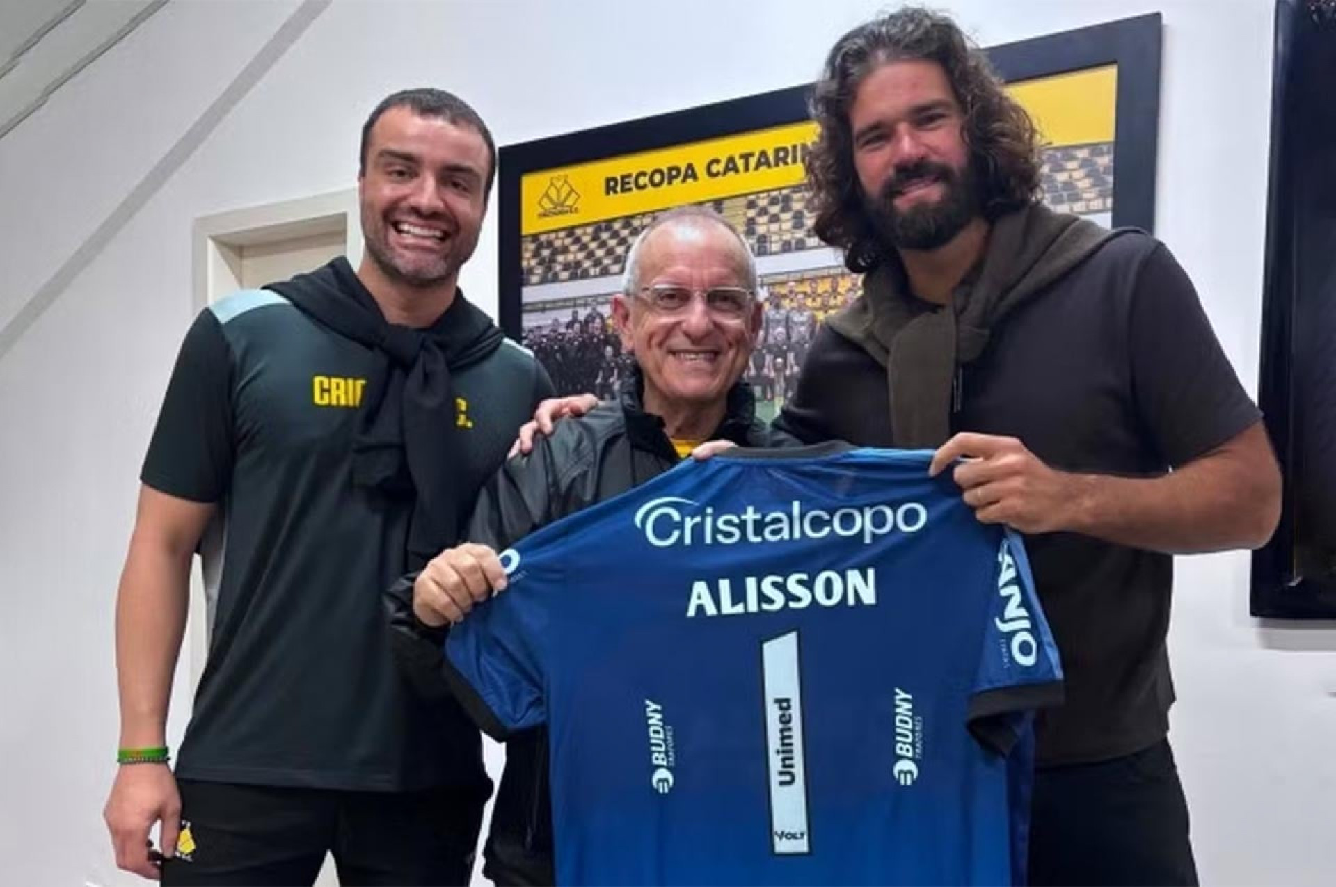 Alisson marca presen&ccedil;a em Crici&uacute;ma x N&aacute;utico no Heriberto H&uuml;lse