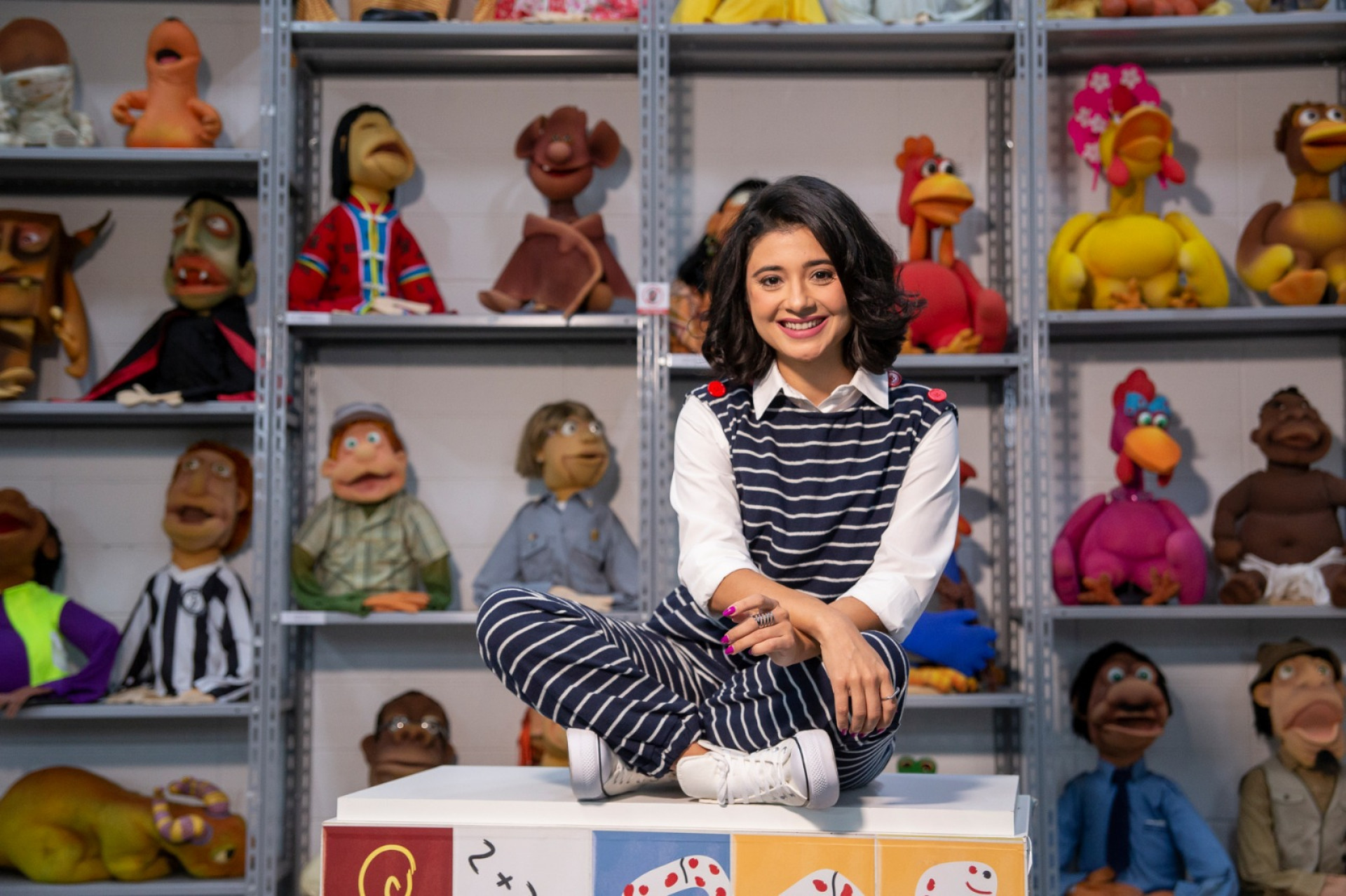 Laíze Câmara comanda o programa 'Vitrine', na TV Cultura - Nadja Kouchi / Acervo TV Cultura