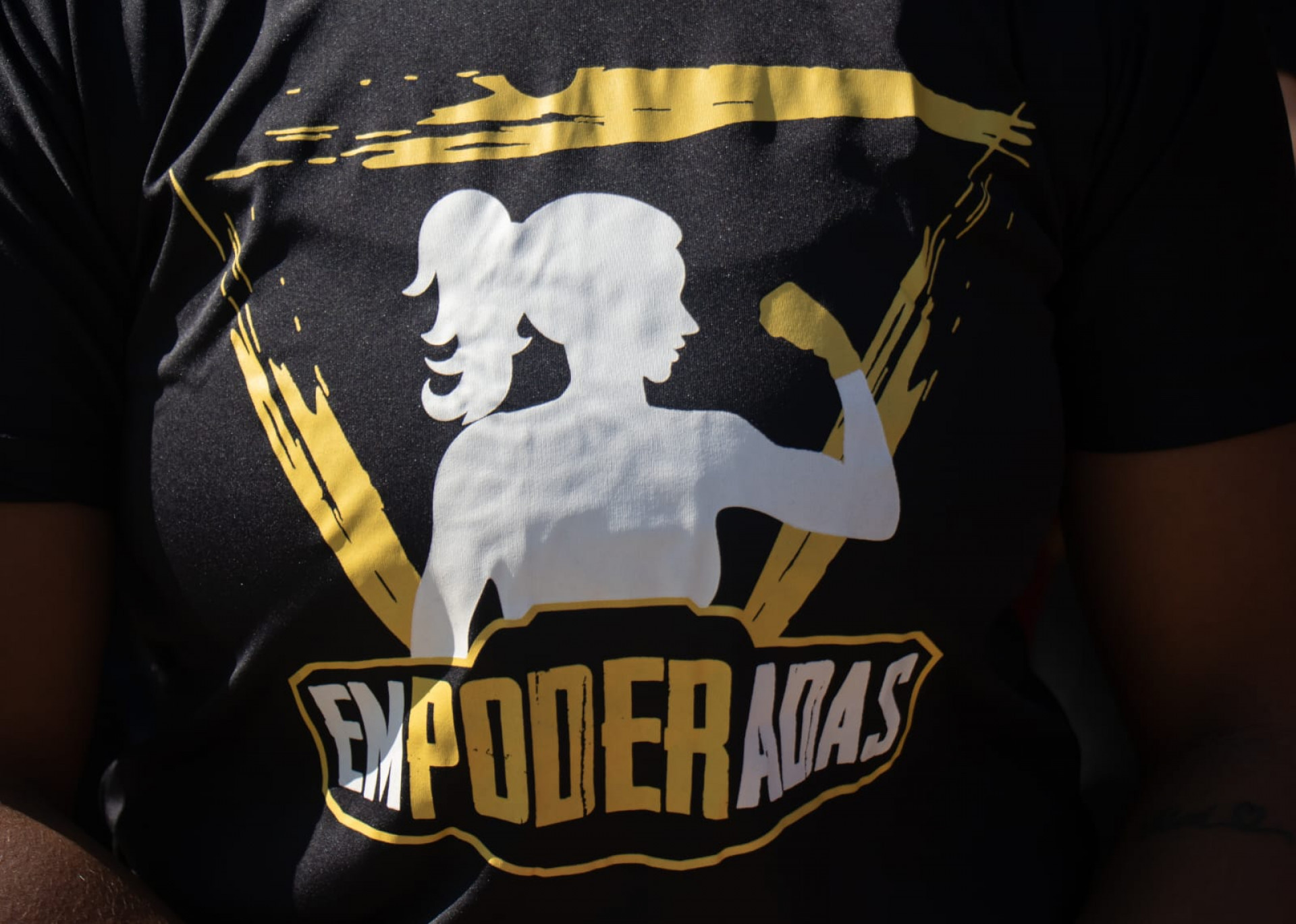 Profissionais do programa Empoderadas protestam ne frente do Palácio Guanabara após ficar sete meses sem salário - Érica Martin / Agência O DIA