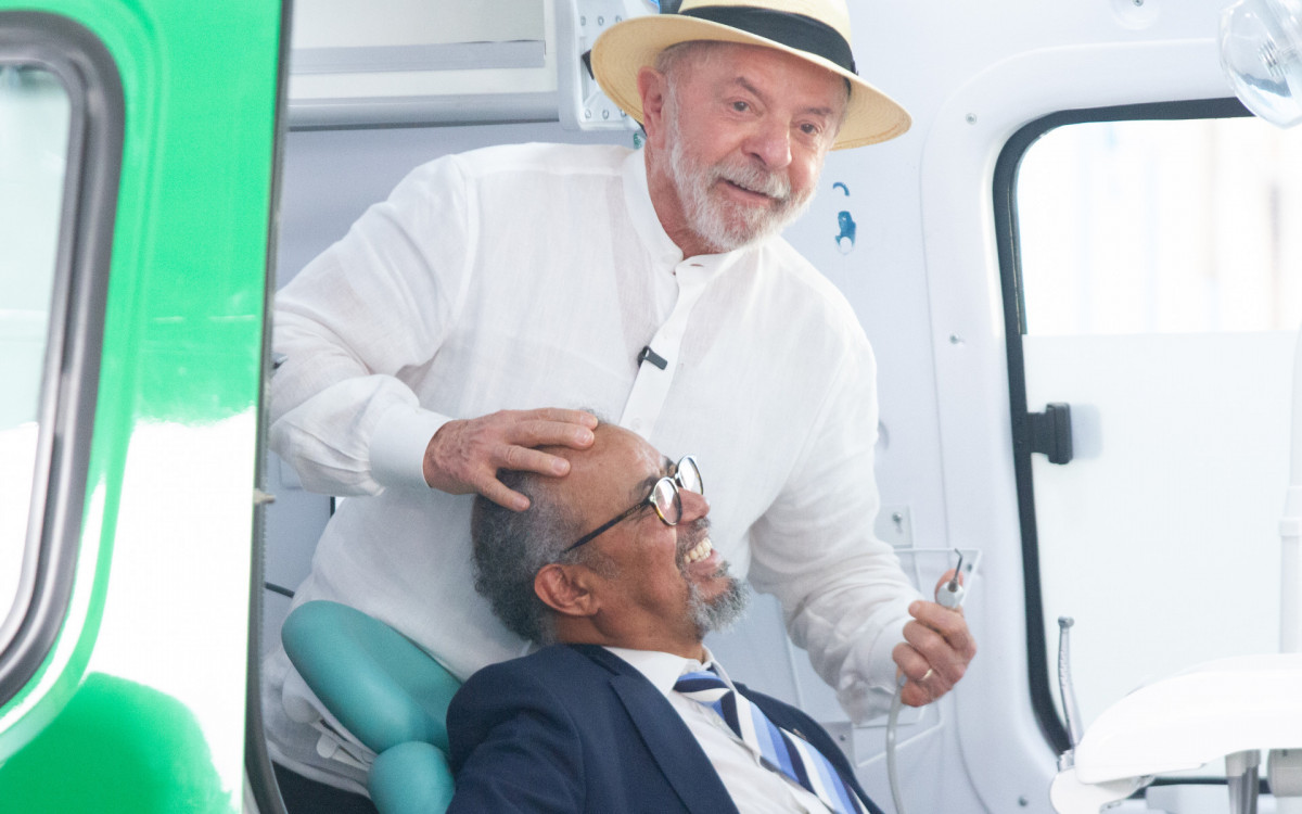 Visita do presidente Lula e do diretor-geral da OMS, Tedros Adhanom, ao Hospital do Andara&iacute;