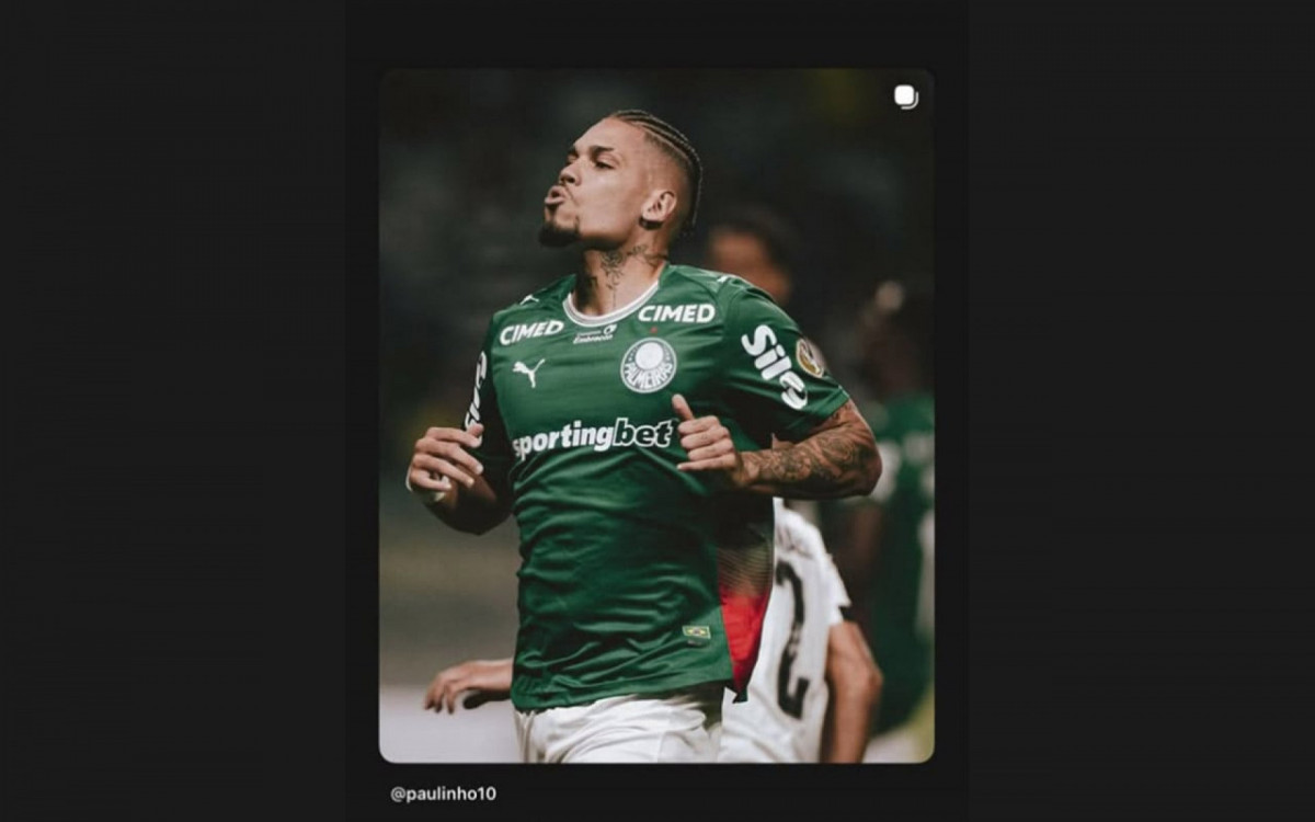 Paulinho se pronuncia ap&oacute;s nova les&atilde;o no Palmeiras e projeta retorno r&aacute;pido