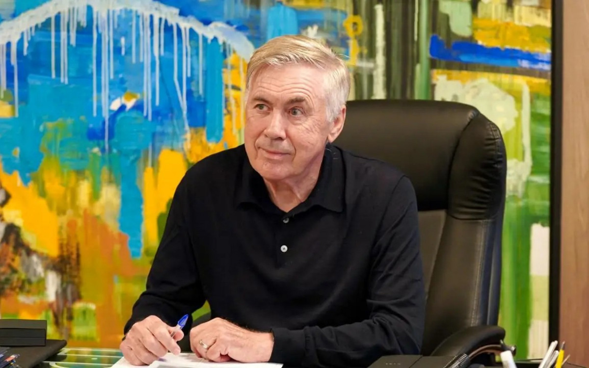 Ancelotti já voltou ao Rio
